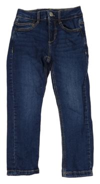 Tmavomodré skinny rifle Zara