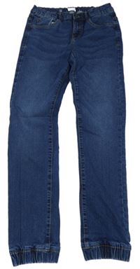 Tmavomodré cuff rifle S. Oliver