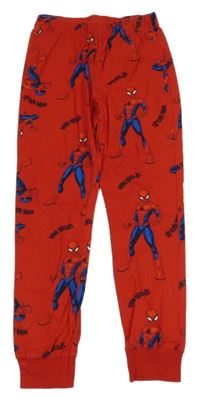 Červené pyžamové nohavice so Spidermany Marvel