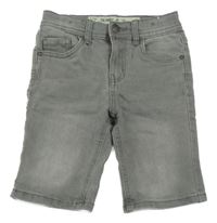 Šedé skinny riflové kraťasy Denim Co.