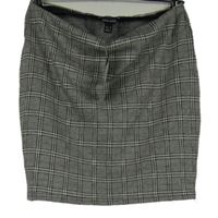 Dámska čierno-biela kockovaná sukňa New Look