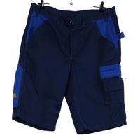 Pánske tmavomodré pracovní kraťasy s vreckami