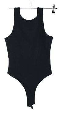 Dámské černé elastické body H&M