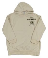 Béžová mikikna s potiskem Harry Potter a kapucí C&A