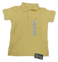 Nové - Žlté polo tričko Dunnes