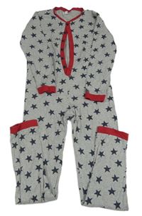 Sivý hviezdičkovaný overal The Little White Company