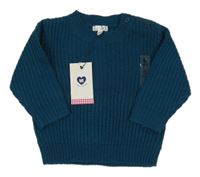 Nové - Petrolejový svetr 