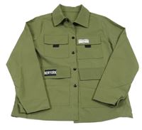 Khaki košile s kapsami 