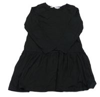 Čierne bavlnené šaty H&M