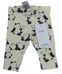 Smetanové legíny s pandami M&S