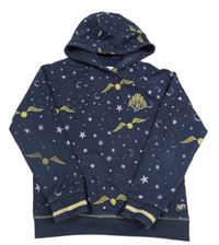 Tmavomodrá mikina Harry Potter s kapucí M&S