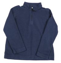 Tmavomodrá funkčná fleecová mikina Tog24