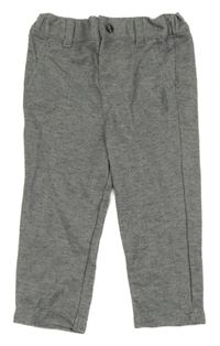 Sivo-čierne vzorované spoločenské nohavice Primark