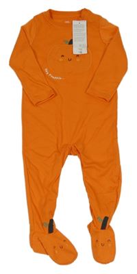 Nové - Oranžový overal s dýní F&F