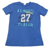 Modré tričko s číslom Papagino