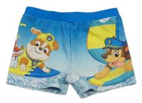 Modro-bílé nohavičkové plavky Paw Patrol Nickelodeon