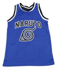 Tmavomodré sportovní tílko s chlapcem - Naruto Primark