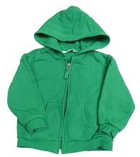 Zelená prepínaci mikina s kapucňou H&M