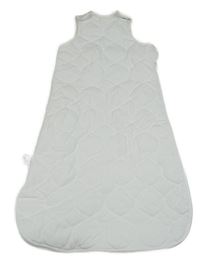 Bílý prošívaný zateplený spací pytel