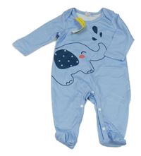 Nové - modrý overal so sloníkem SHEIN