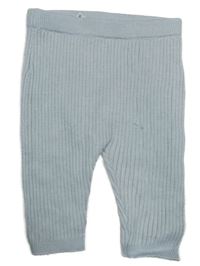 Svetlomodré rebrované úpletové tepláky Matalan