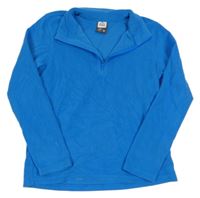 Modrá fleecová funkčná mikina McKinley