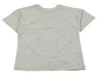 Sivé melírované tričko s vreckom George