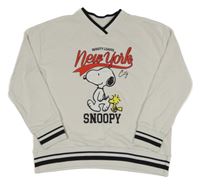 Biela mikina so Snoopym C&A