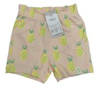 Marhuľové kraťasy s citrony M&S