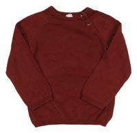 Vínový ľahký sveter H&M
