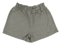 Sivé vlnené kraťasy s mašlou Next