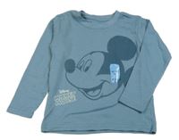 Nové - modré triko s Mickeym Primark