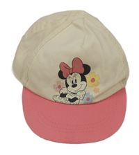 Smetanovo-růžová kšiltovka s Minnie Primark