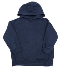 Tmavomodrá mikina s kapucňou F&F