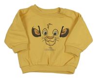 Horčicová mikina - Levíý kráľ Primark