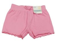 Nové - Růžové žebrované kraťasy Primark