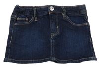 Tmavomodrá rifľová sukňa Denim Co.