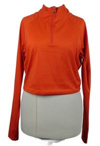 Dámská červená sportovní crop mikina F&F