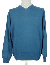 Pánsky modrý sveter Fynch-Hatton