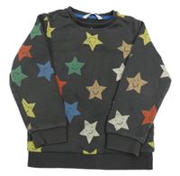 Sivá mikina s hviezdami M&S