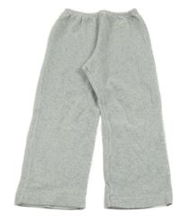 Svetlosivé zamatové nohavice