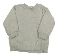 Sivá melírovaná mikina H&M
