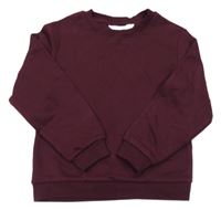 Mahagónovoá mikina H&M