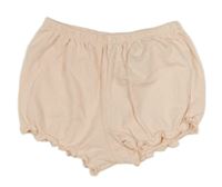 Svetloružové bavlnené kraťasy H&M