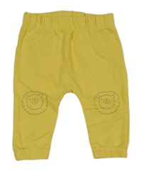 Žlté tepláky s lvíčky Ergee