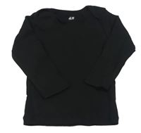 Čierne tričko H&M