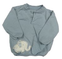 Sivá mikina so slonom George