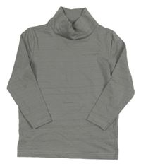 Šedé sportovní triko s rolákem Crane