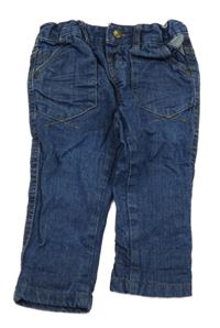 Tmavomodré podšité rifle C&A