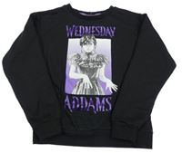 Černá mikina Wednesday